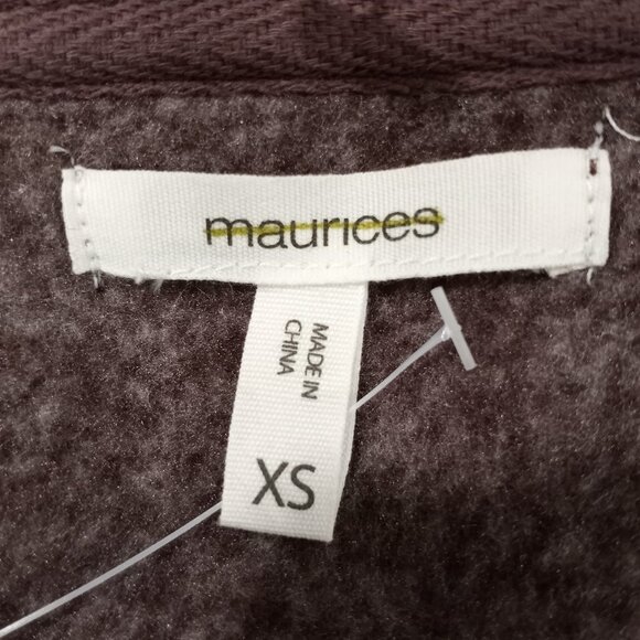 MAURICES SPECKLED PURPLE|WHITE SWEATER DRESS WOMEN S - Picture 4 of 10